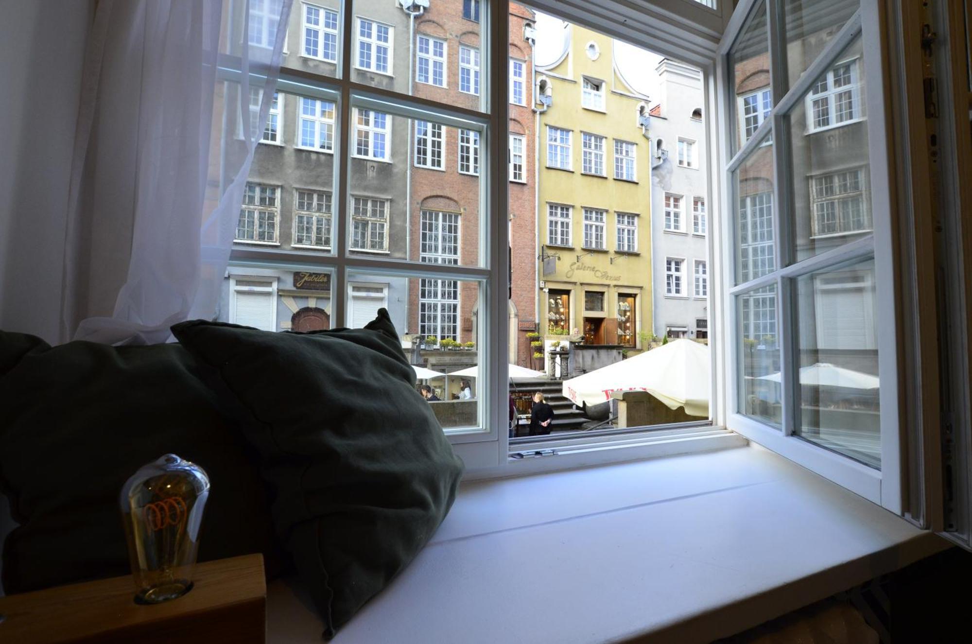 Mariacka Parter W Centrum Historycznego Gdanska Eksteriør bilde