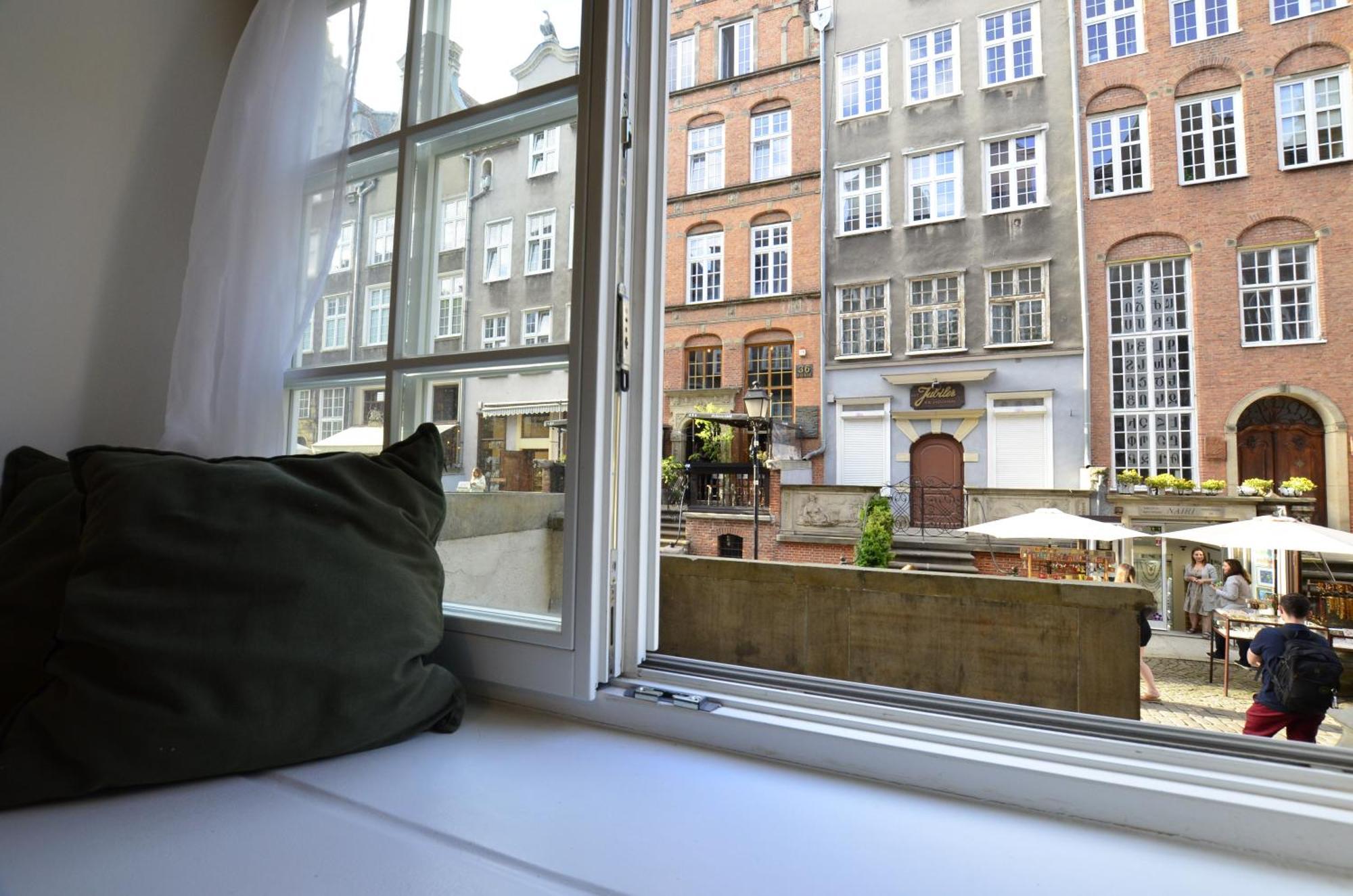 Mariacka Parter W Centrum Historycznego Gdanska Eksteriør bilde